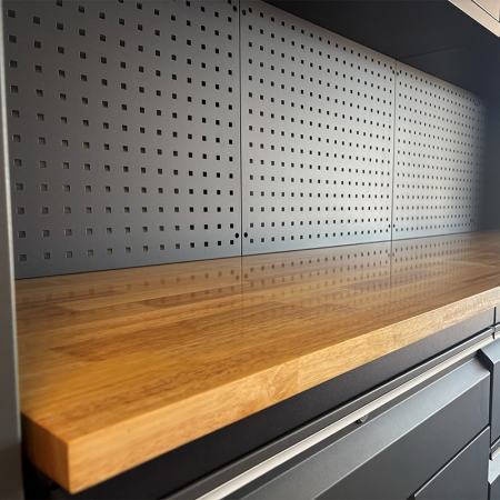G-Storage Solid Oak Worktop<br />(2 Cabinet)