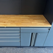G-Storage Solid Oak Worktop<br />(3 Cabinets) - Image 2