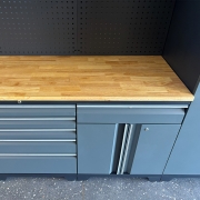 G-Storage Solid Oak Worktop<br />(2 Cabinet) - Image 2